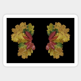 Autumn Leaves as Wings Sticker